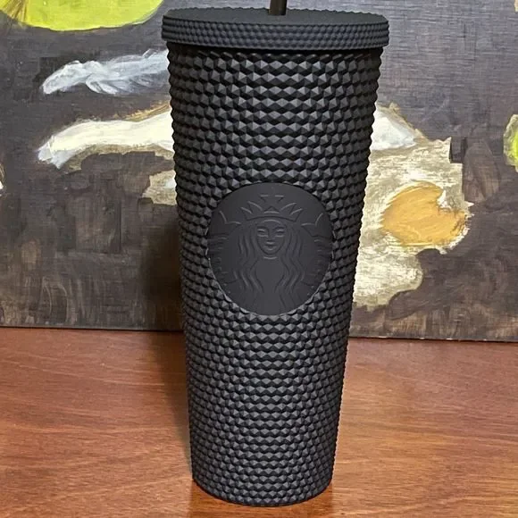 LAST ONENEW2021 Starbucks Matte Black Studded Tumbler